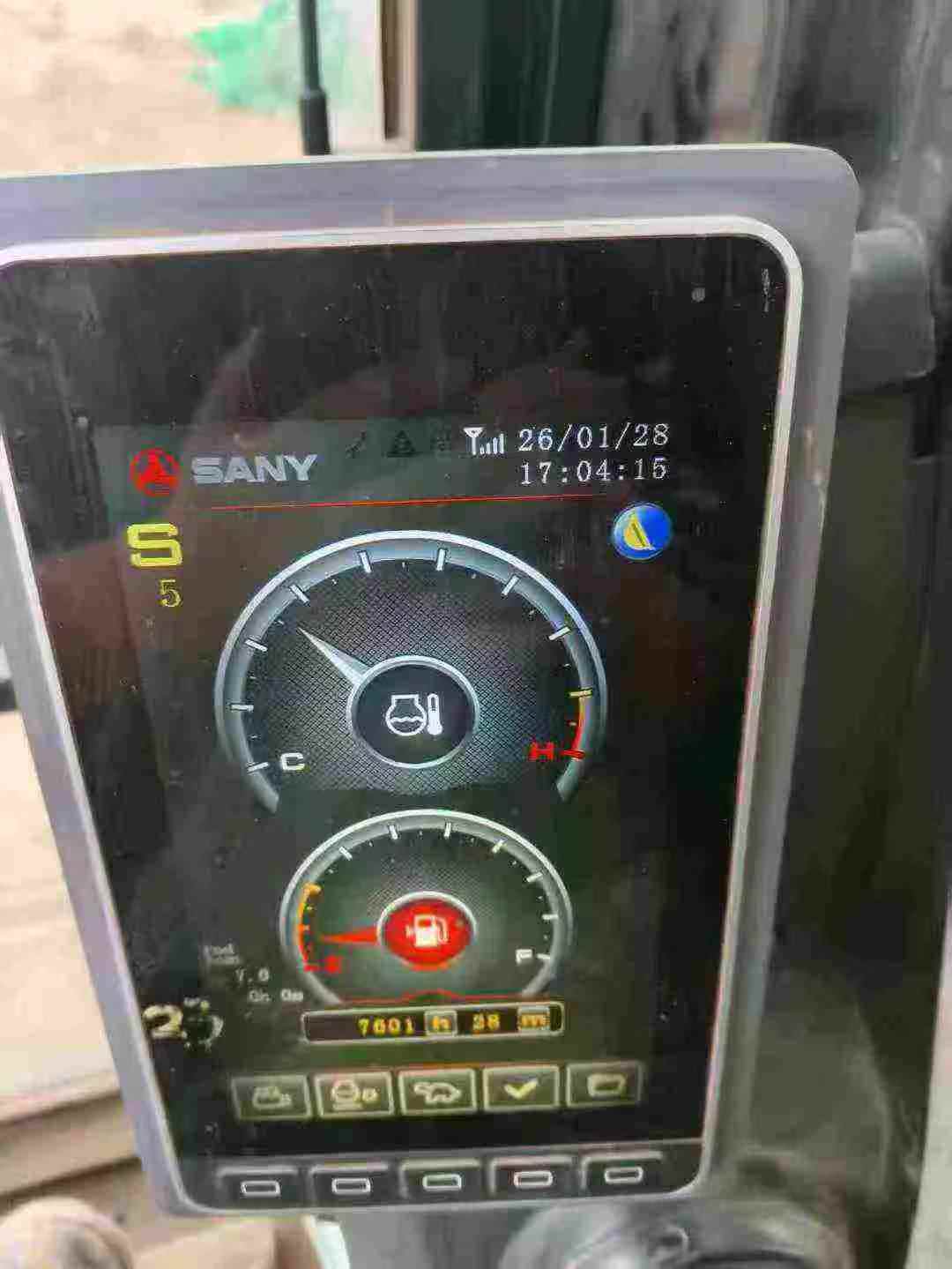 Used Sany SY550H Excavator 2021 Model / 9