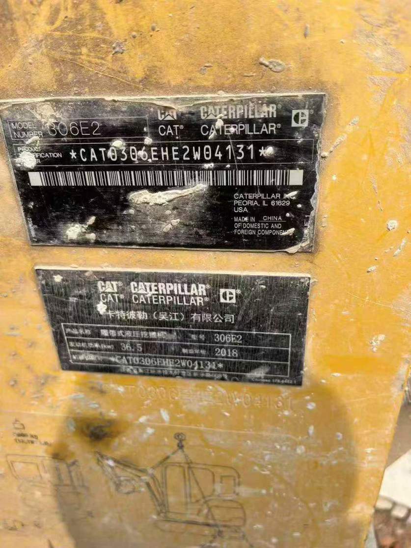Used Caterpillar 306D Excavator 2018 Model / 5