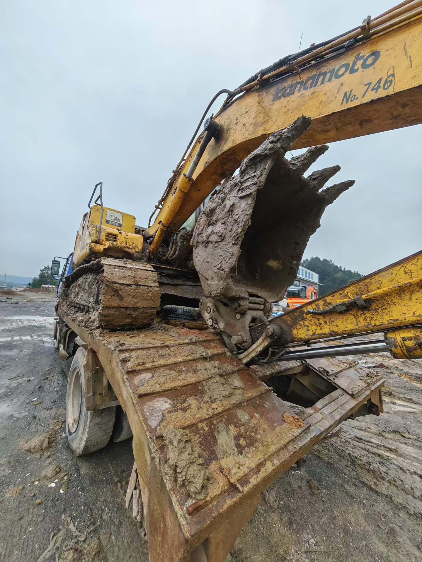 Used Komatsu PC120-6E Excavator 2016 Model / 9