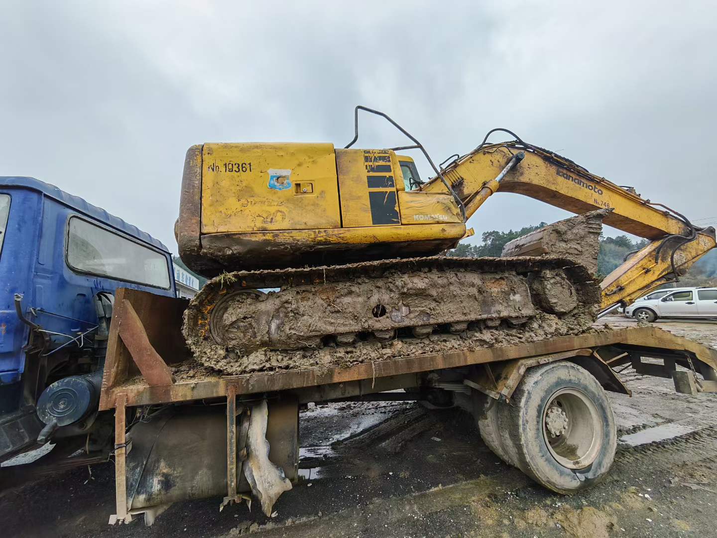 Used Komatsu PC120-6E Excavator 2016 Model / 6