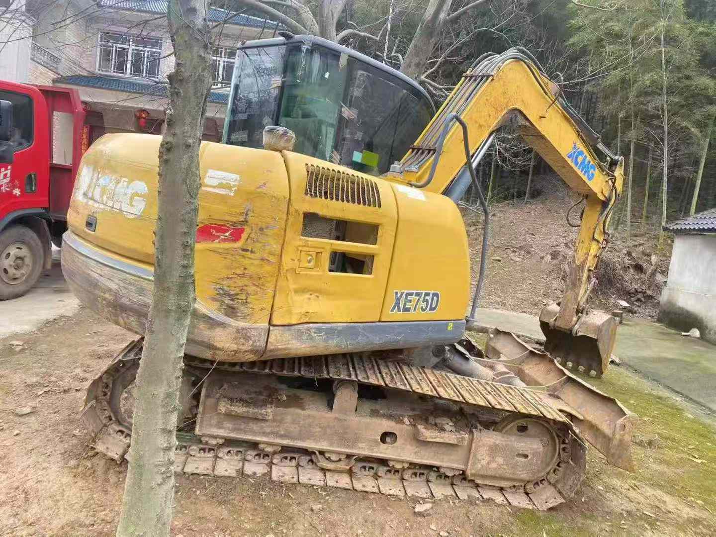 Used XCMG XE75C Excavator 2017 Model / 2