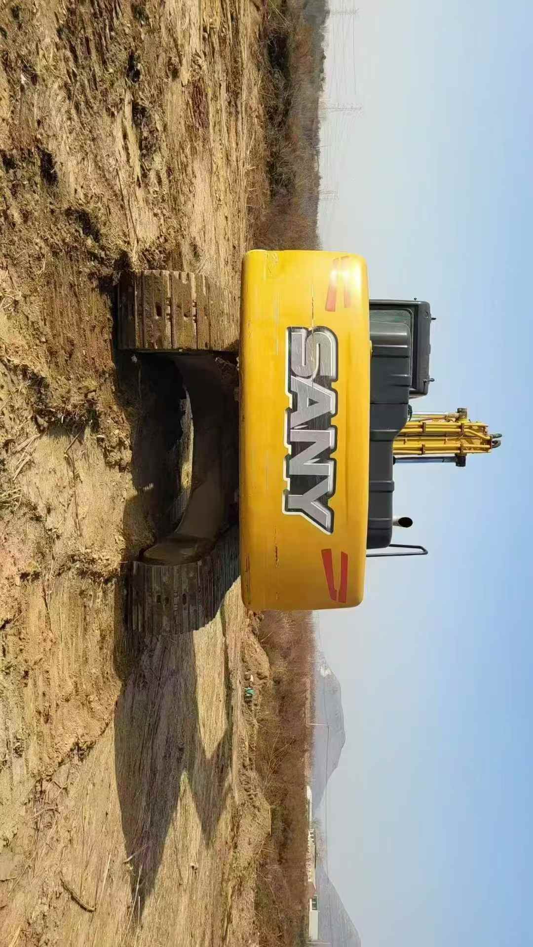 Used Sany SY215C Excavator 2017 Model / 9