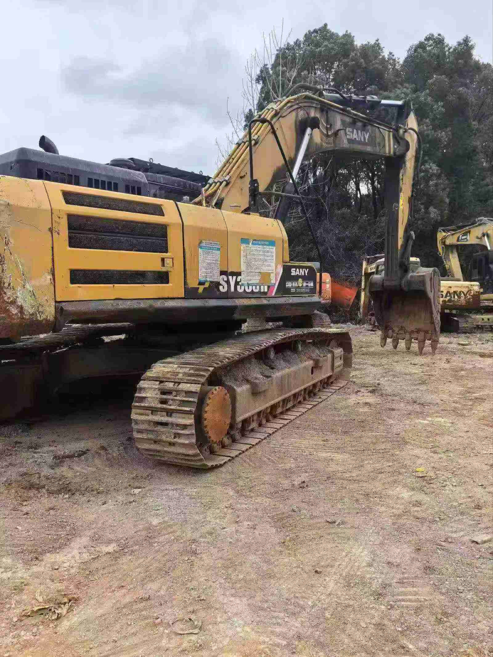 Used Sany SY365C Excavator 2017 Model / 2