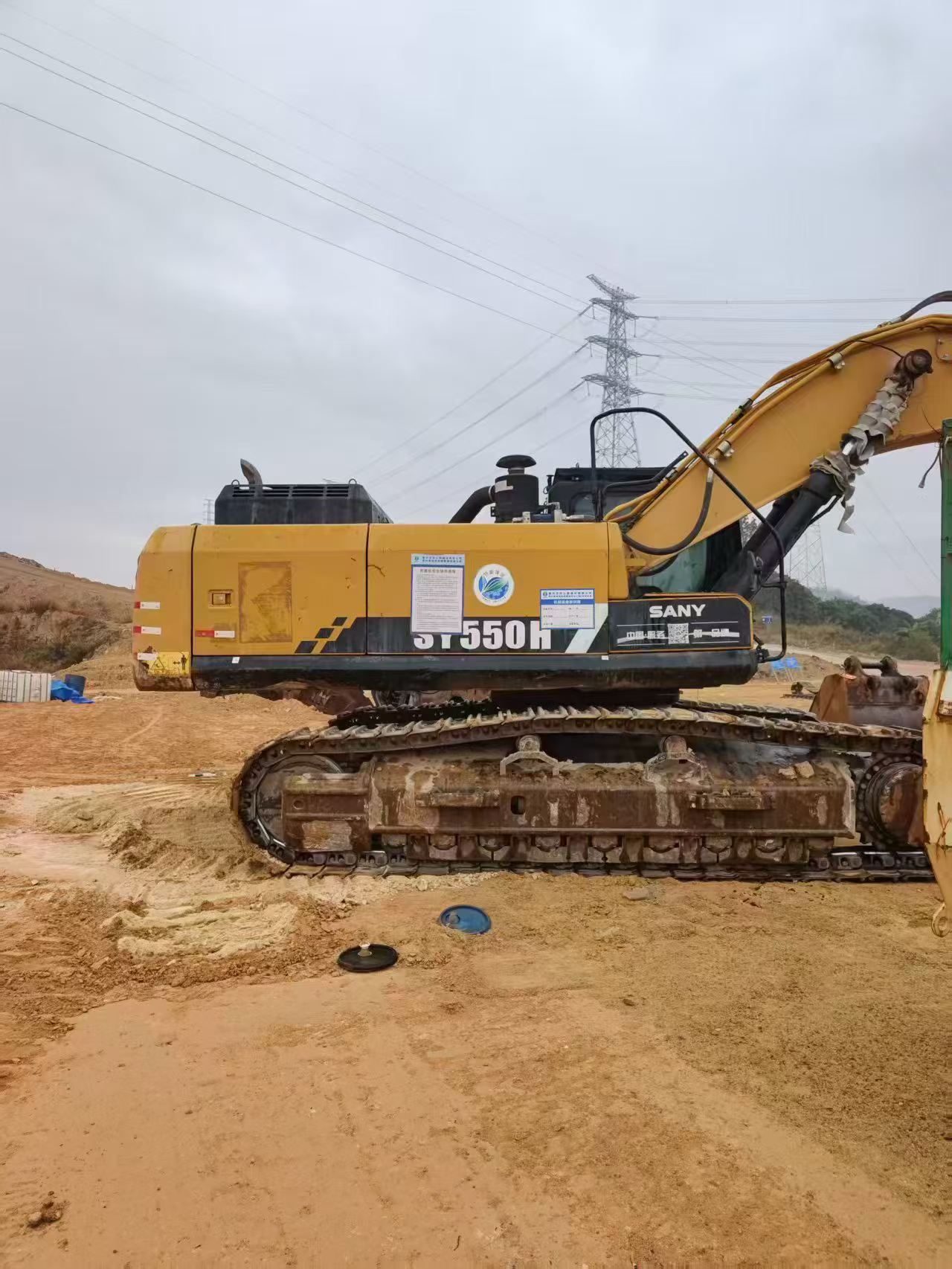 Used Sany SY550H Excavator 2021 Model / 3