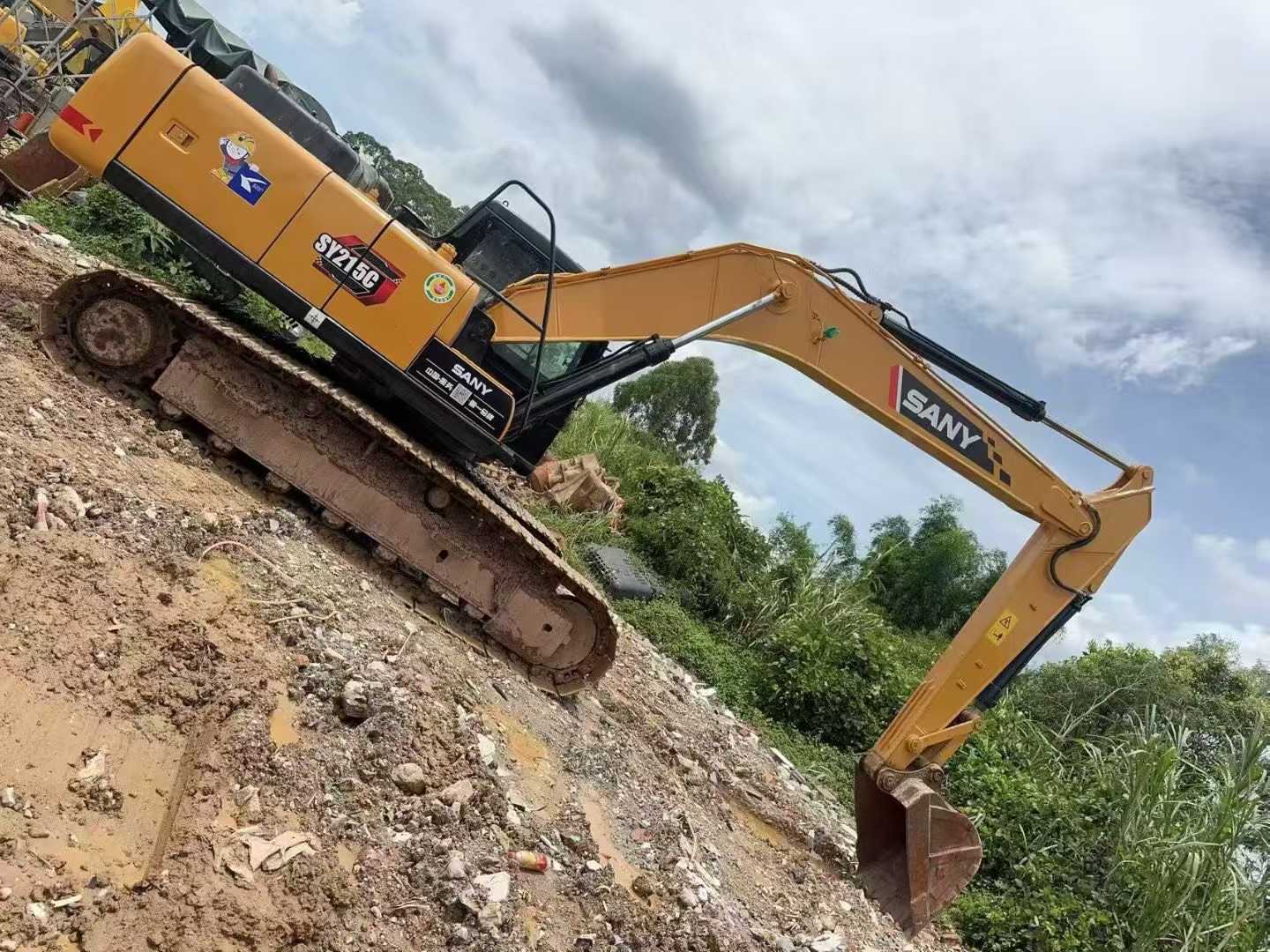 Used Sany SY205C Excavator 2016 Model / 2