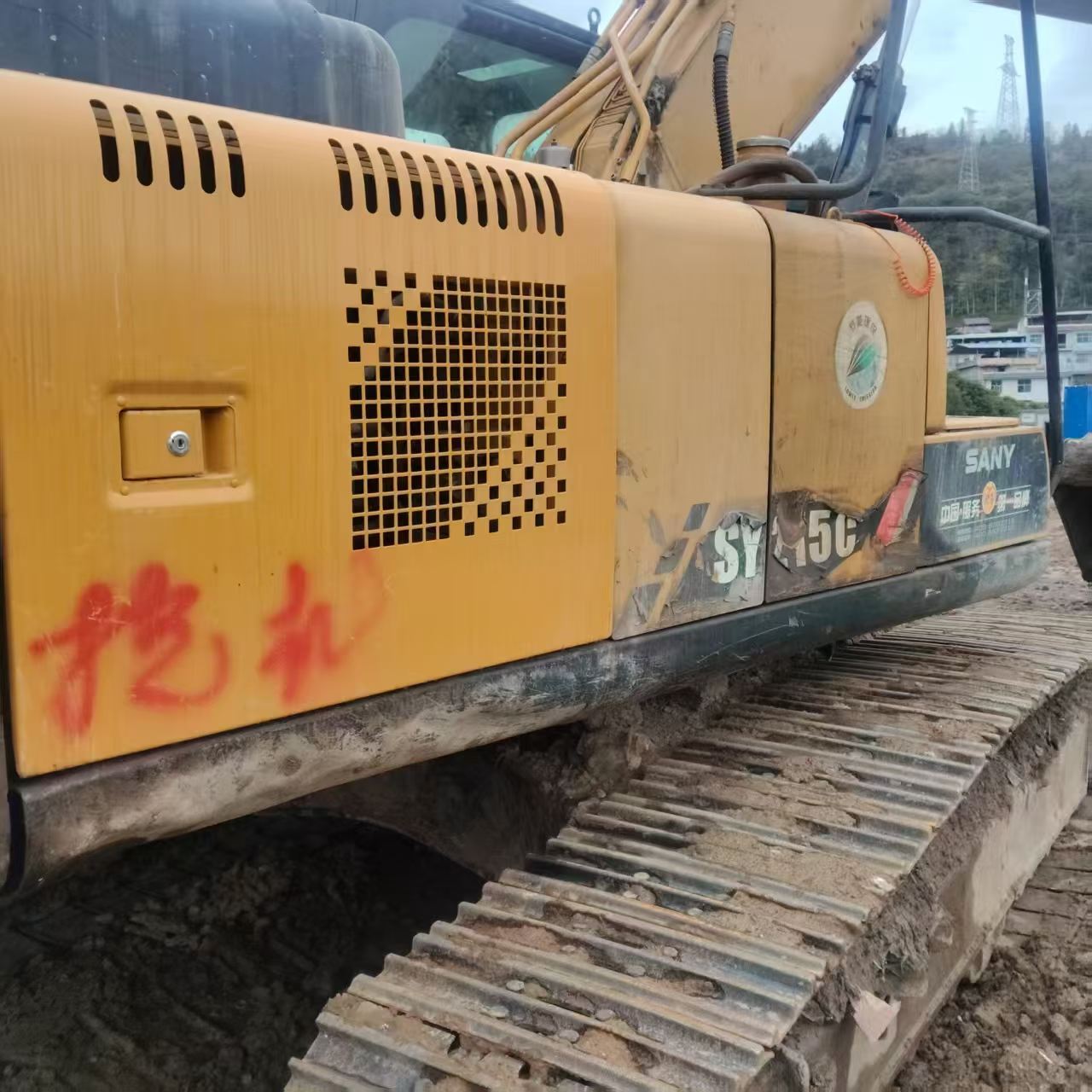 Used Sany SY215C Excavator 2018 Model / 3