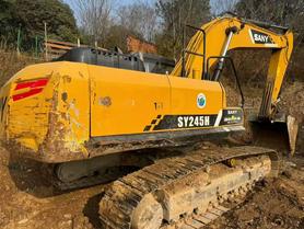 Buy Sany SY245H Used Excavator / 3 Used Sany SY245H Excavator 2019 Model / 3
