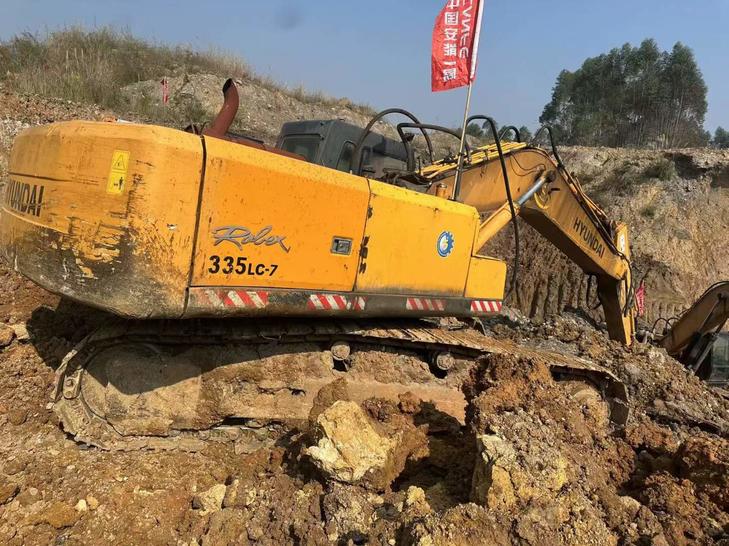 Buy Hyundai R335-7 Used Excavator / 1