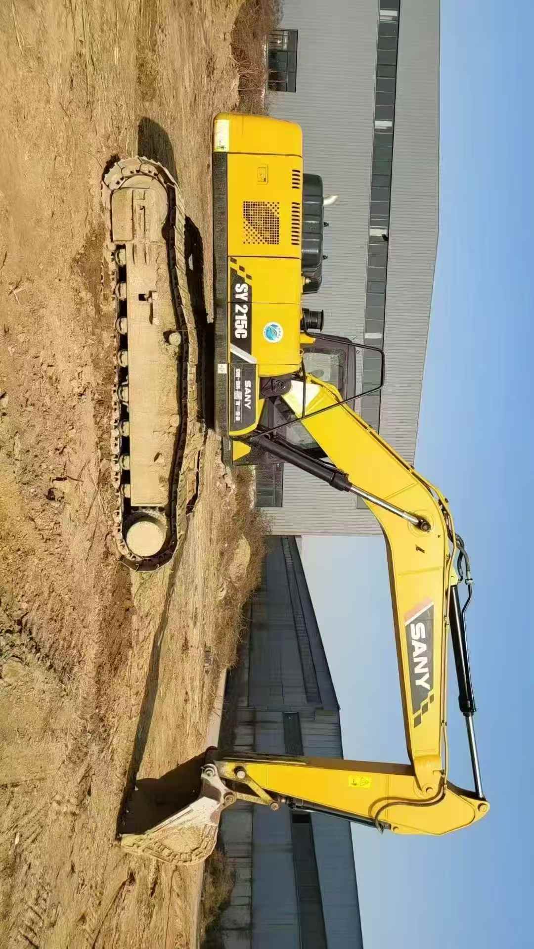 Used Sany SY215C Excavator 2017 Model / 2