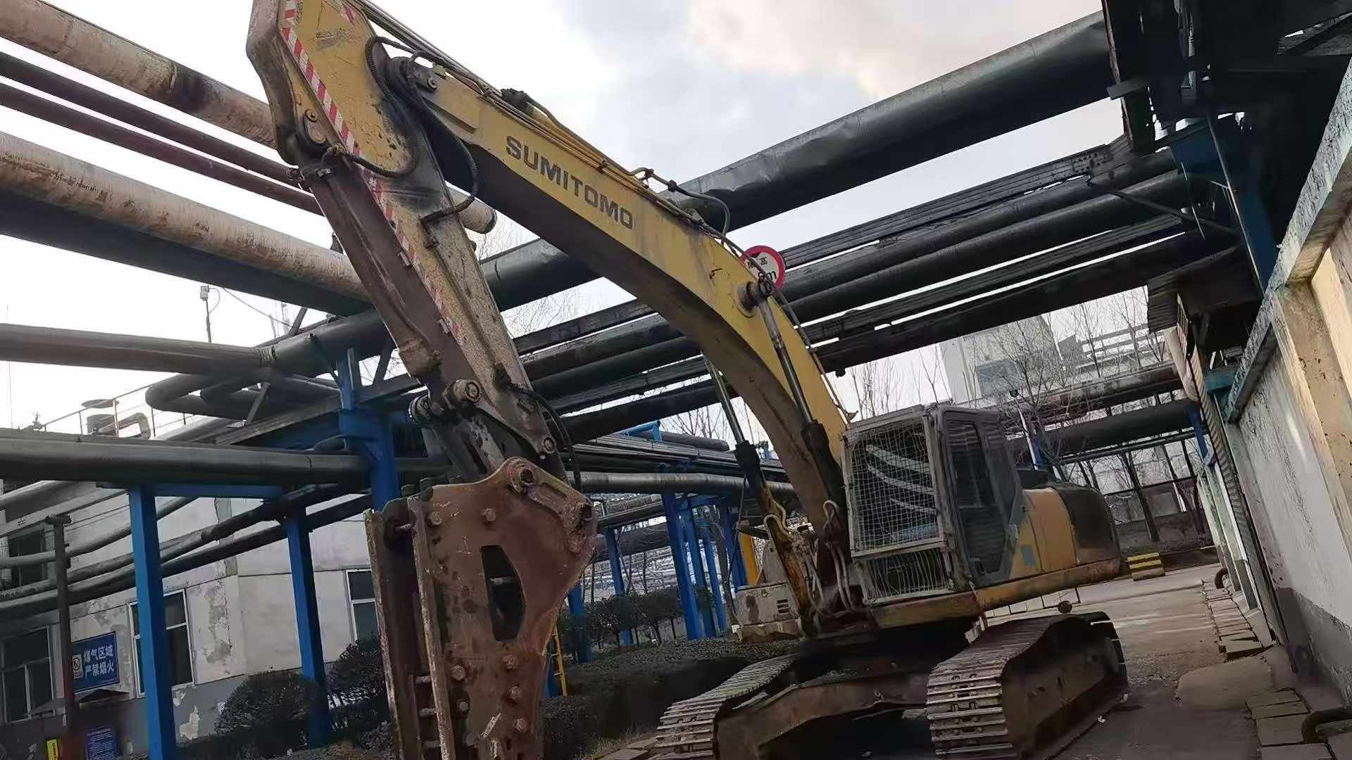 Used Sumitomo SH350-5 Excavator 2016 Model / 2