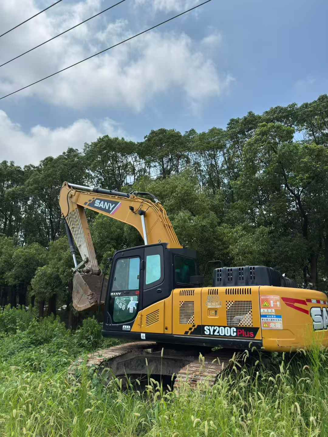 Used Sany SY200C Excavator 2021 Model / 3