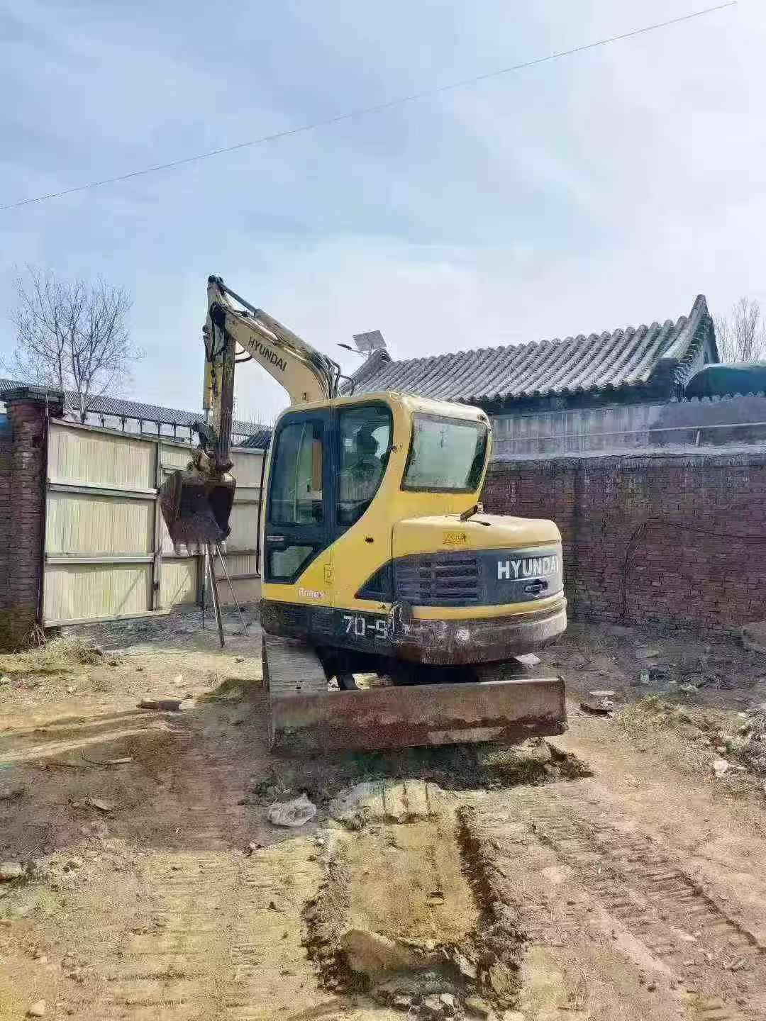 Used Hyundai R60-9 Excavator 2016 Model / 4