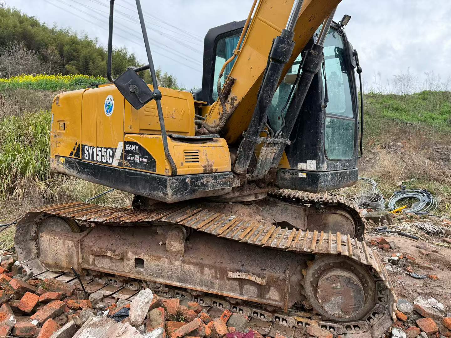 Used Sany SY125C Excavator 2021 Model / 9