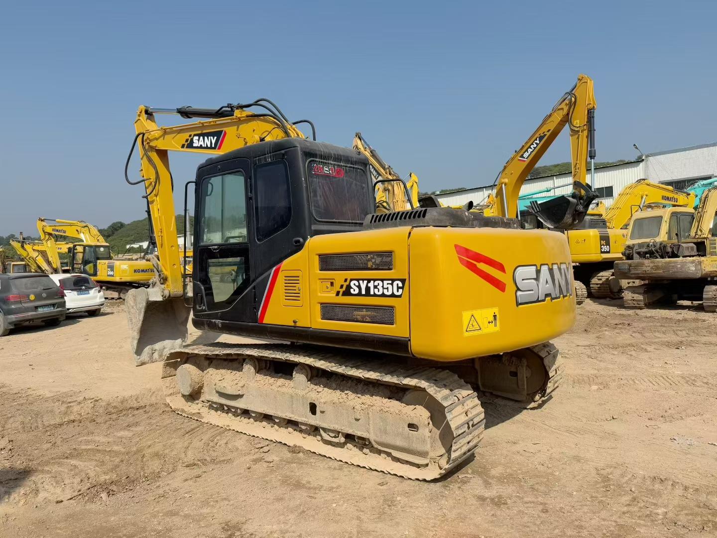 Used Sany SY135-8S Excavator 2016 Model / 9