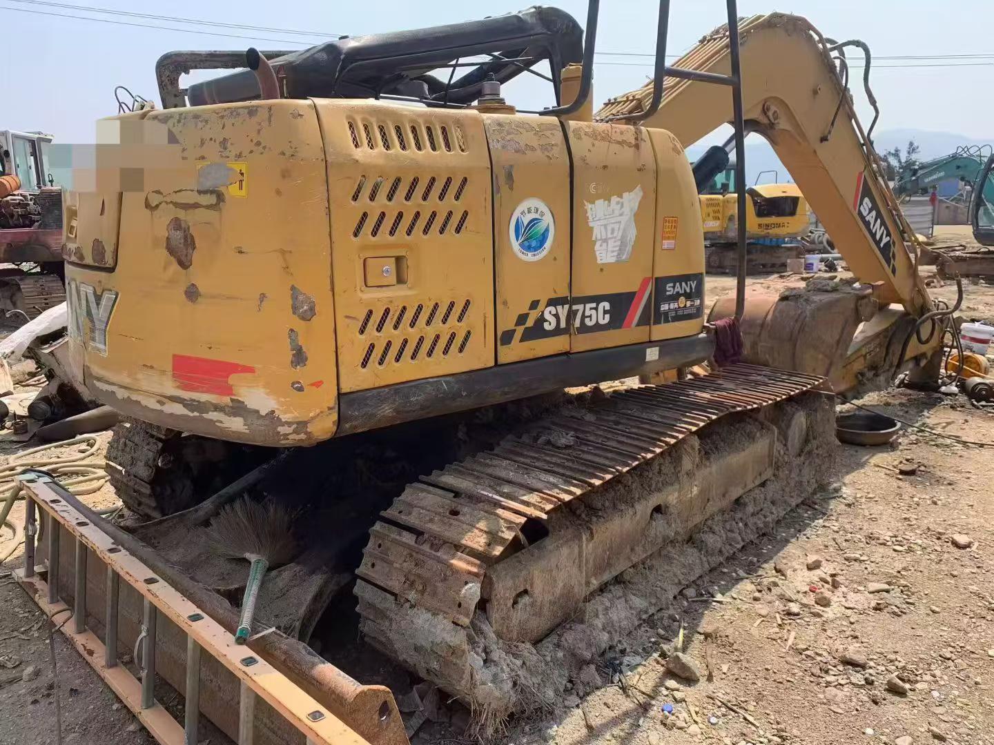 Used Sany SY75C-8 Excavator 2016 Model / 2