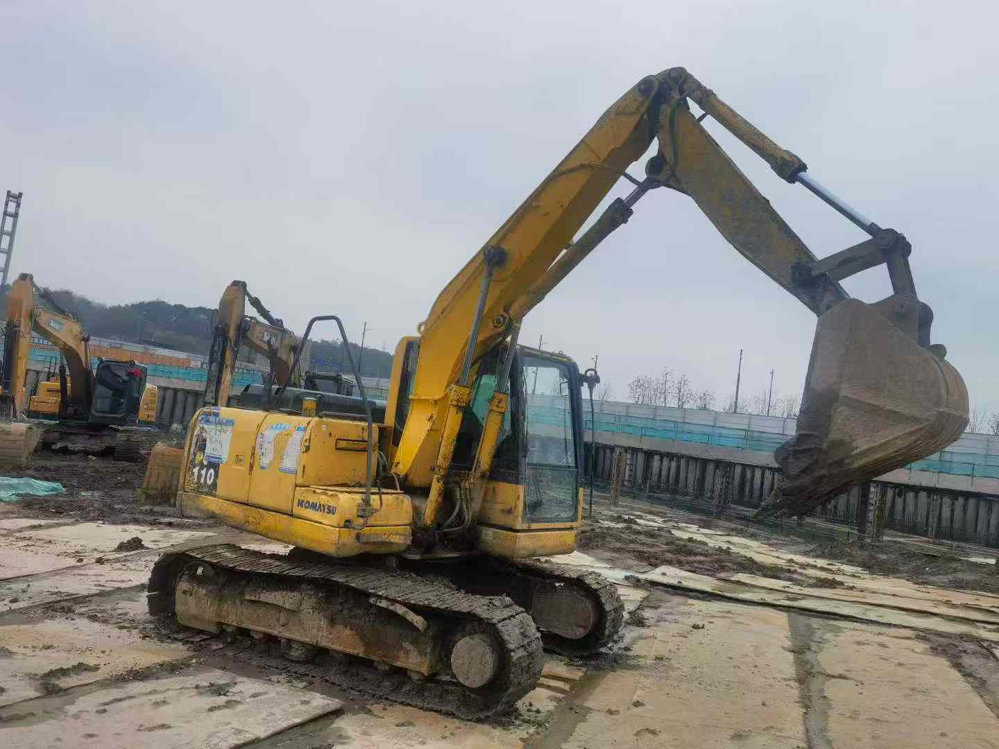 Used Komatsu PC110-7 Excavator 2018 Model / 3