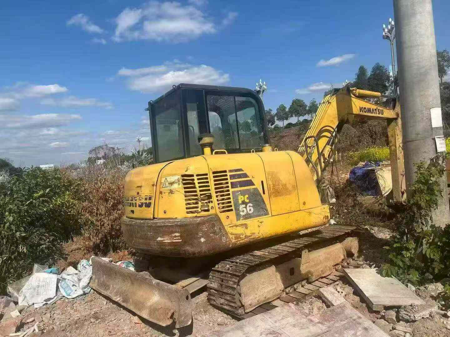 Used Komatsu PC56-7 Excavator 2018 Model / 5