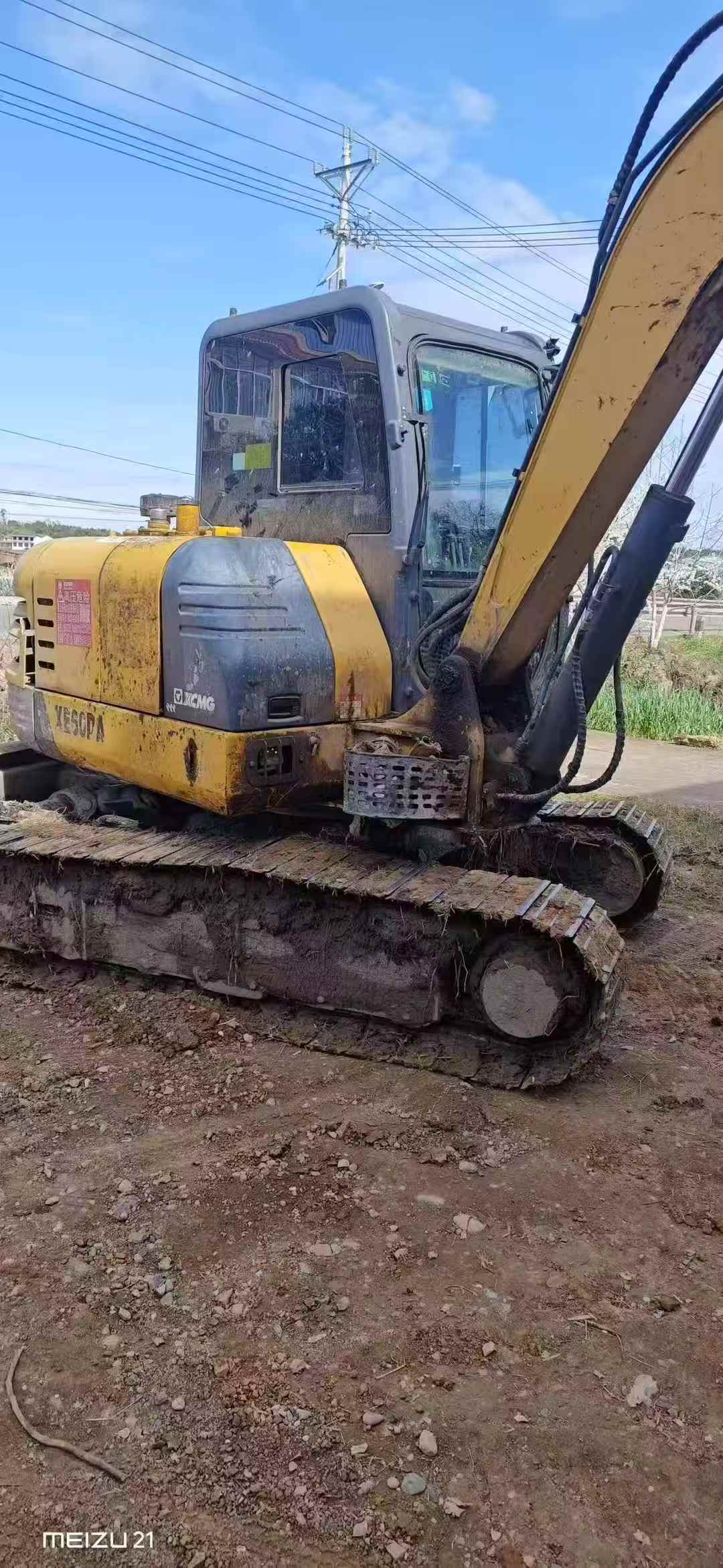 Used XCMG XE55D Excavator 2022 Model / 3