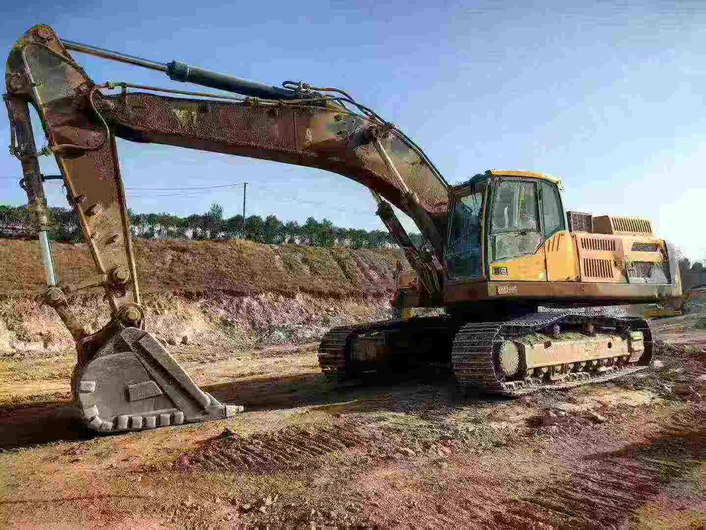 Used Volvo EC480DL Excavator 2017 Model / 4