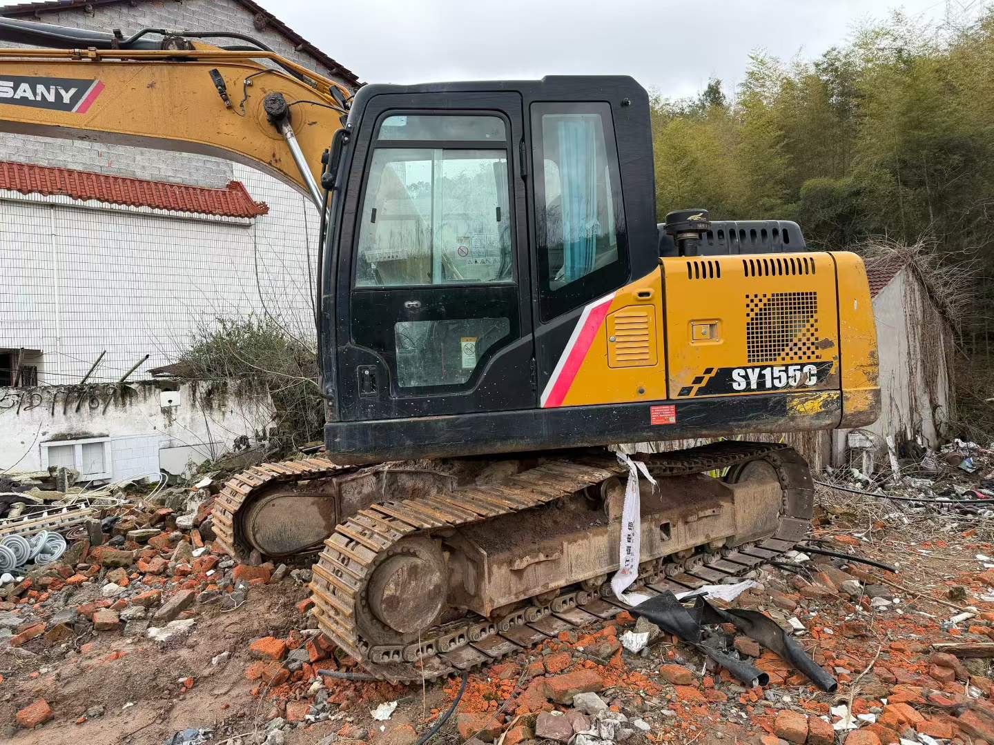 Used Sany SY125C Excavator 2021 Model / 2