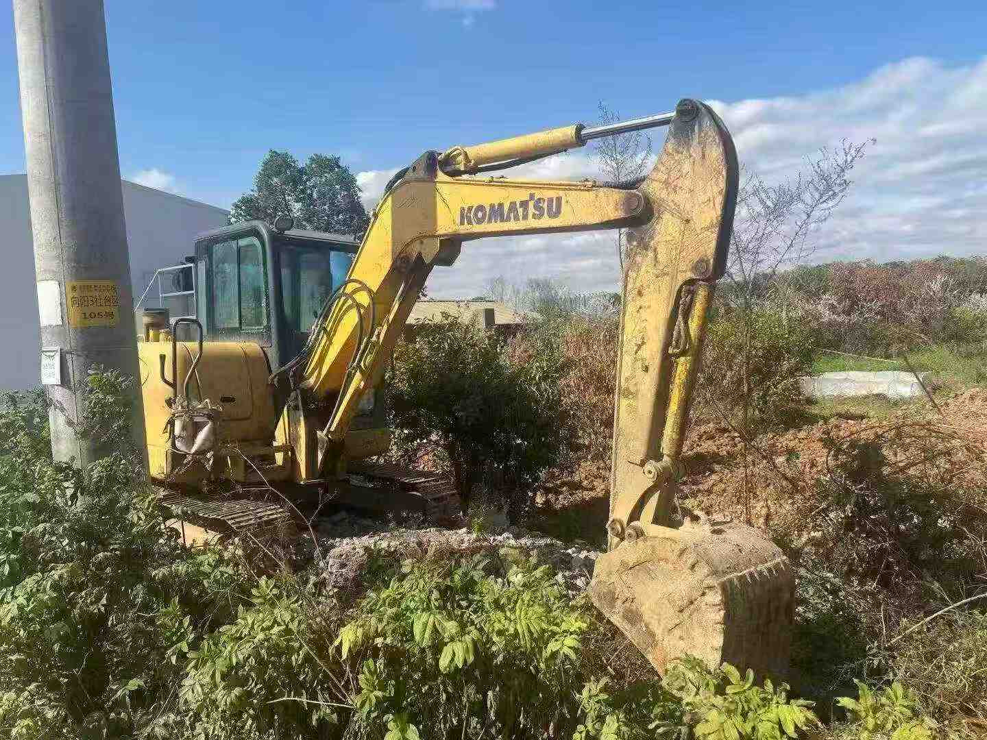 Used Komatsu PC56-7 Excavator 2018 Model / 4
