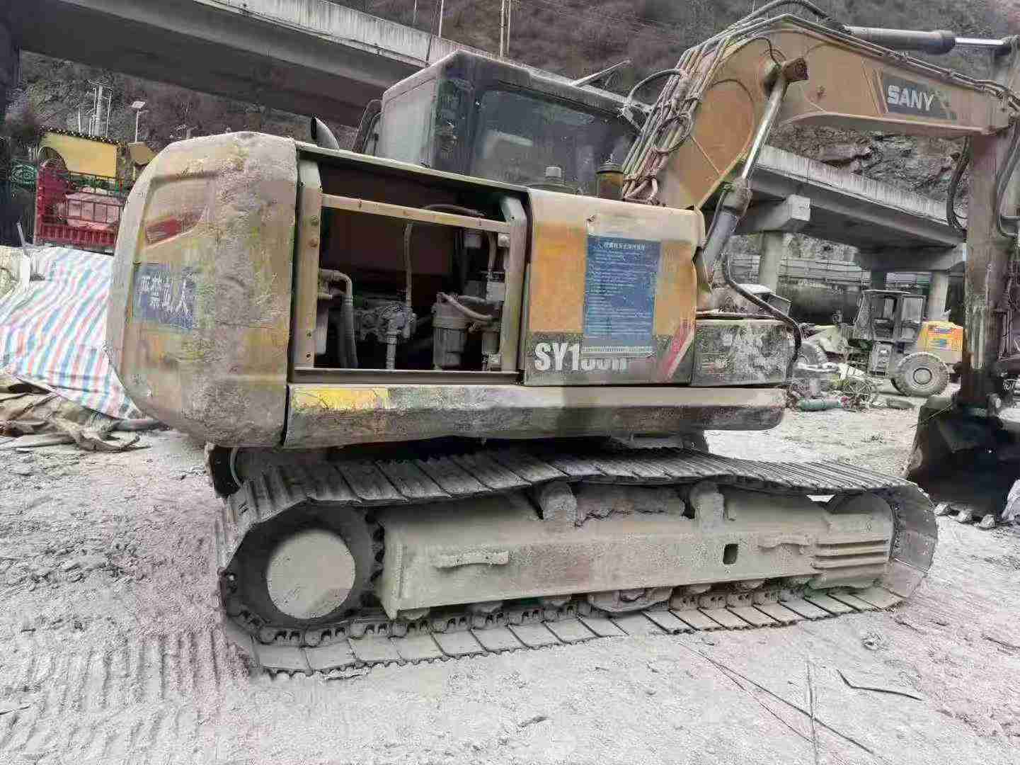Used Sany SY155C Excavator 2021 Model / 5