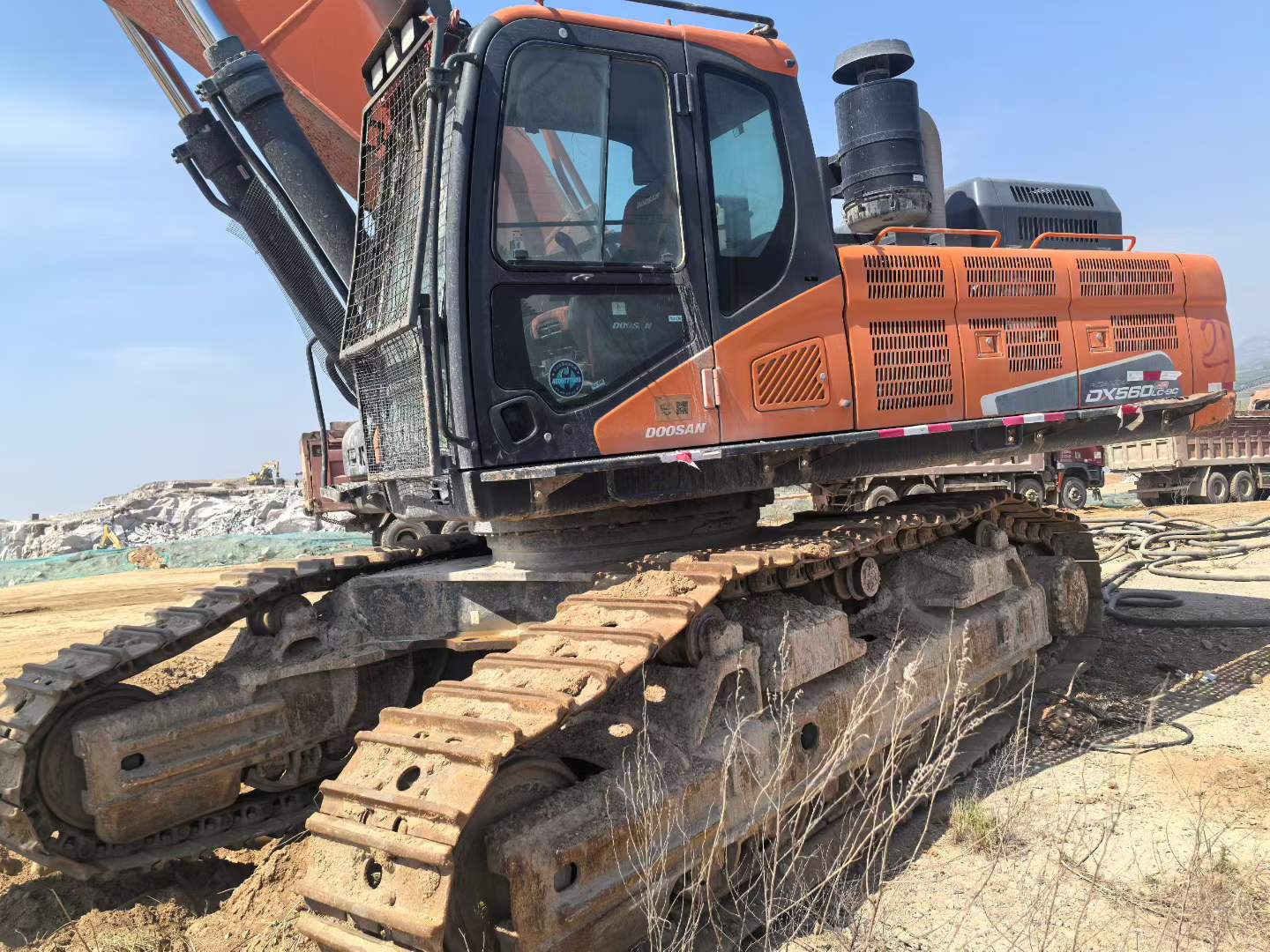 Used Doosan DX560LC-9C ACE Excavator 2021 Model / 3