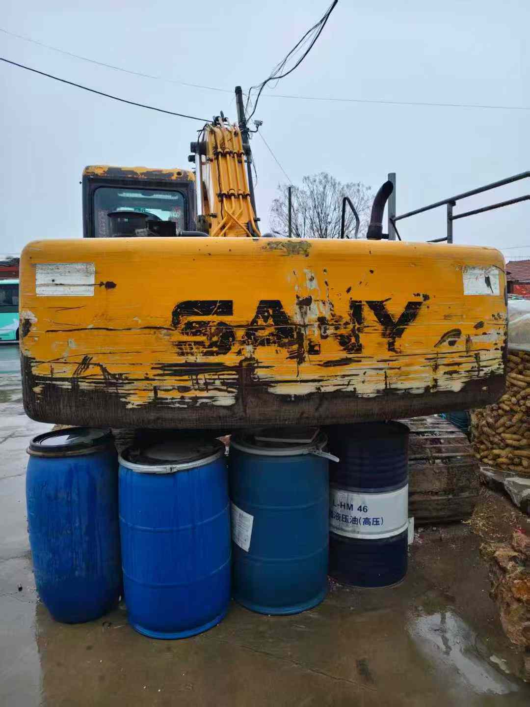 Used Sany SY215C Excavator 2016 Model / 2