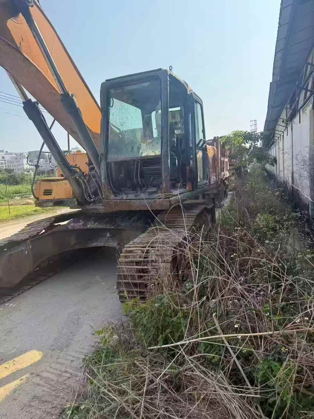 Used Sany SY215C-8 Excavator 2016 Model / 4