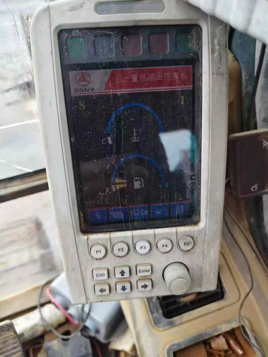 Used Sany SY215C Excavator 2016 Model / 6