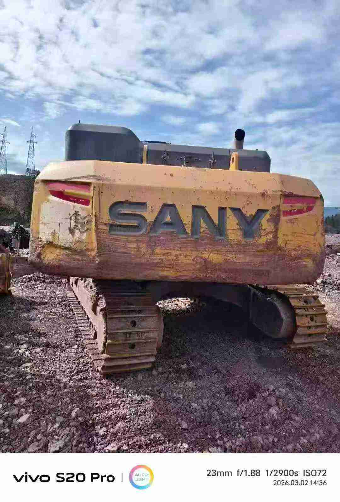 Used Sany SY415H Excavator 2019 Model / 6
