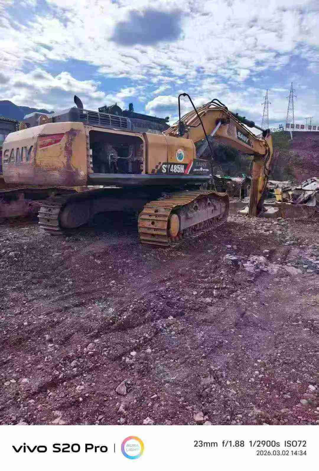 Used Sany SY415H Excavator 2019 Model / 3