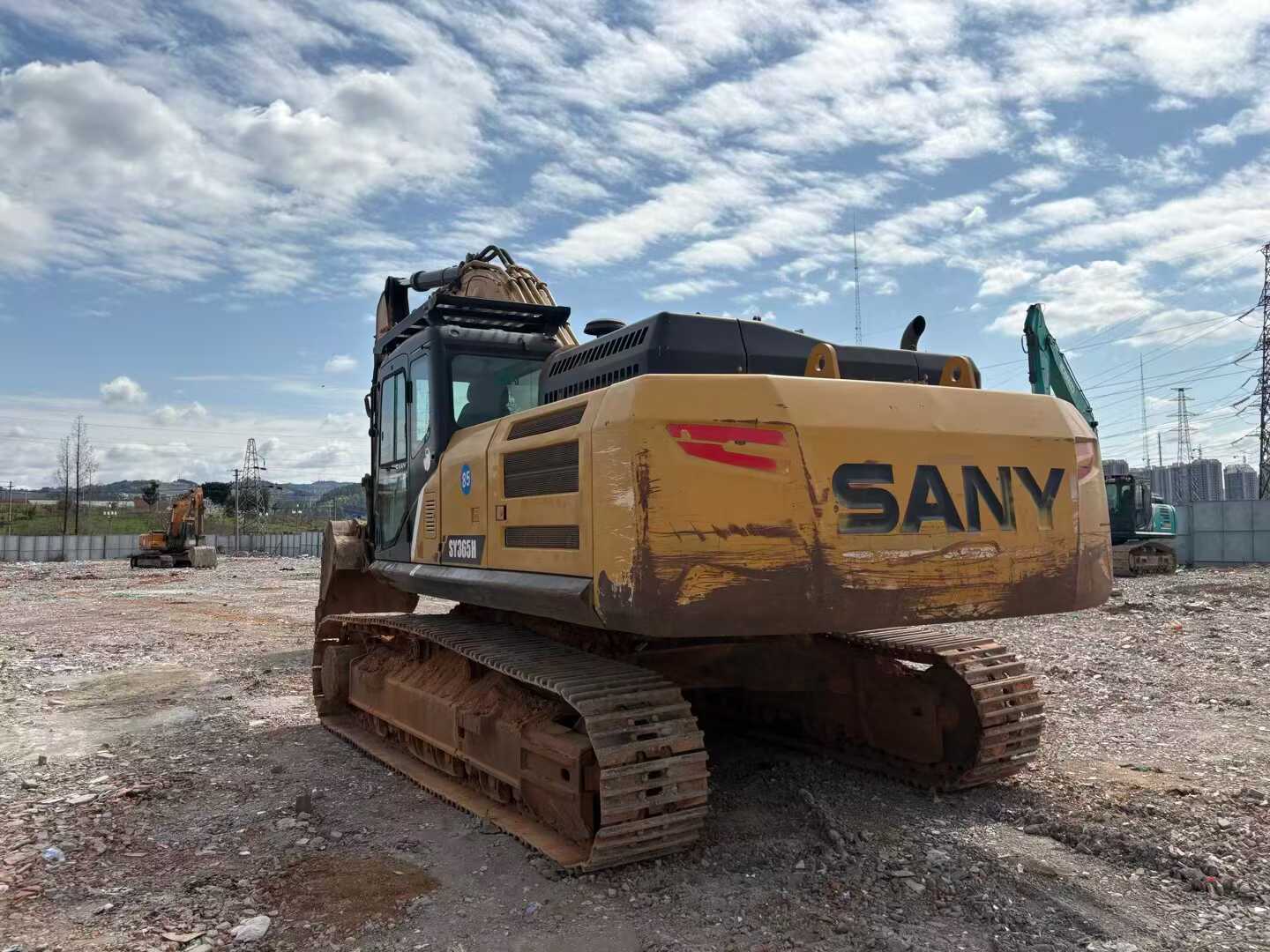 Used Sany SY365C Excavator 2018 Model / 3