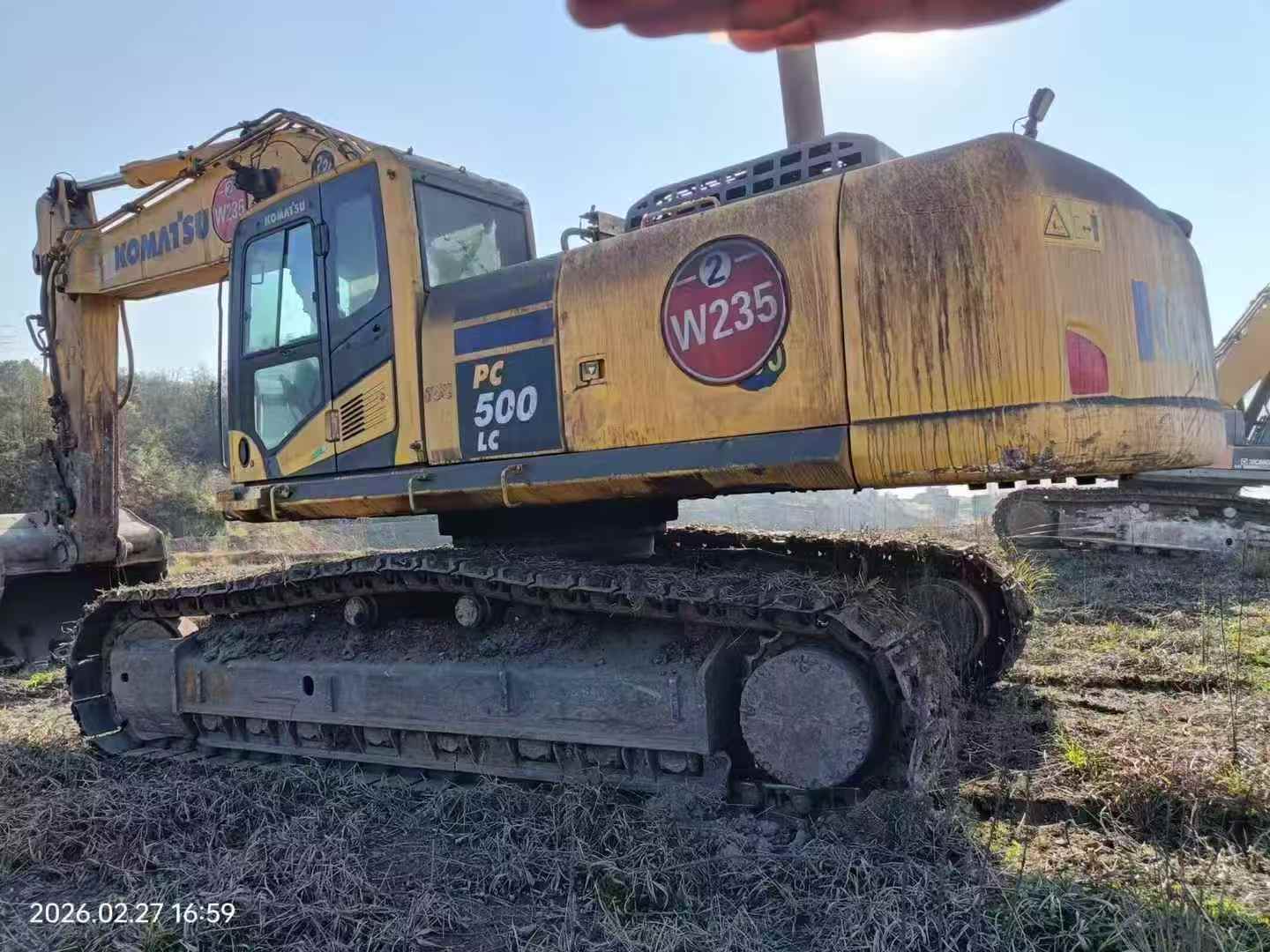 Used Komatsu WA500-3 Excavator 2016 Model / 2