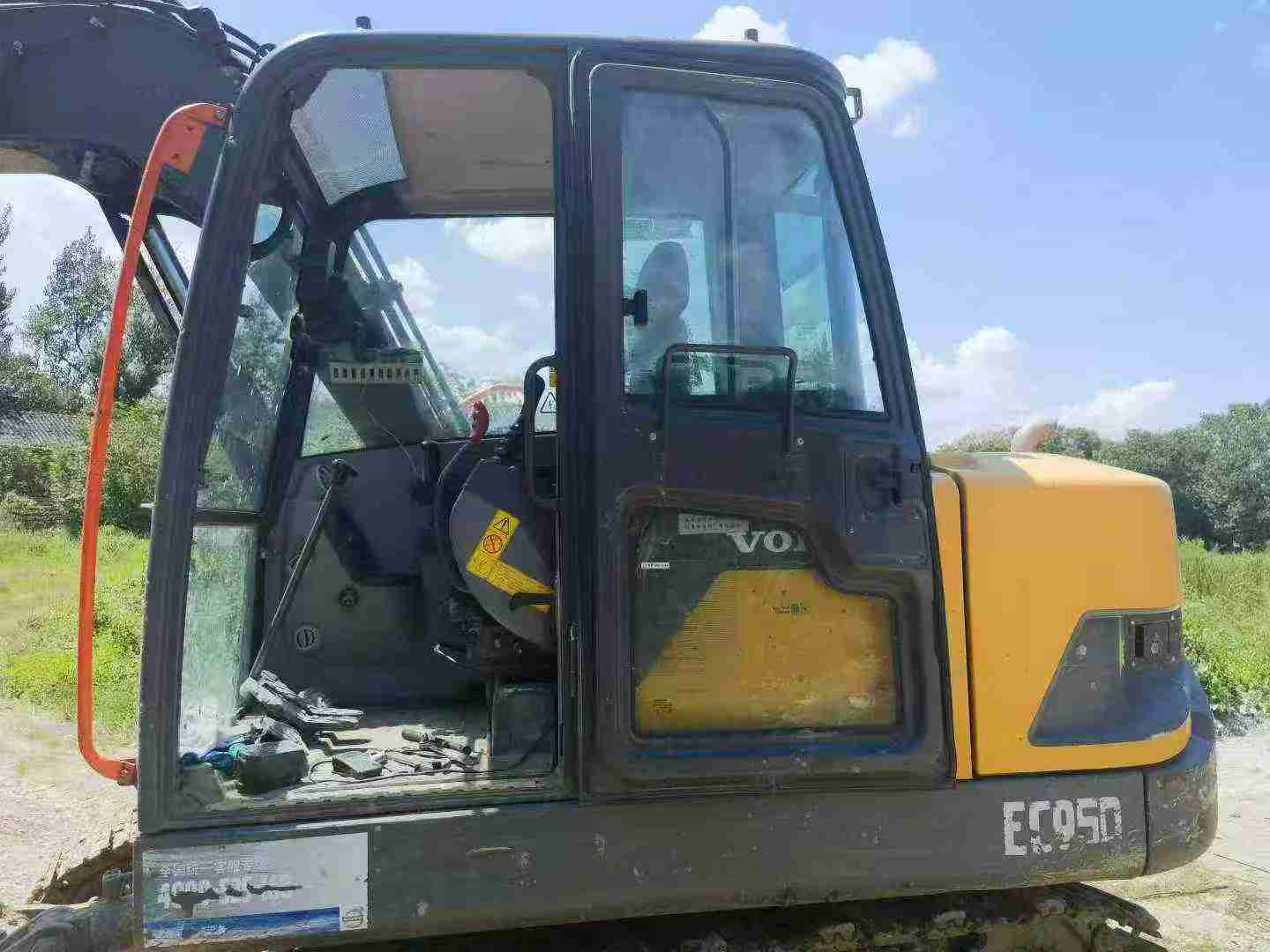 Used Volvo EC75D Excavator 2020 Model / 9