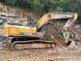 Buy Sany SY245H Used Excavator / 3 Used Sany SY245H Excavator 2016 Model / 3