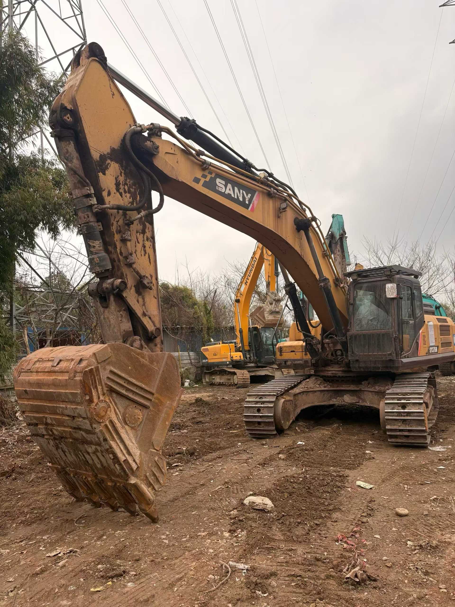 Used Sany SY375H Excavator 2019 Model / 6