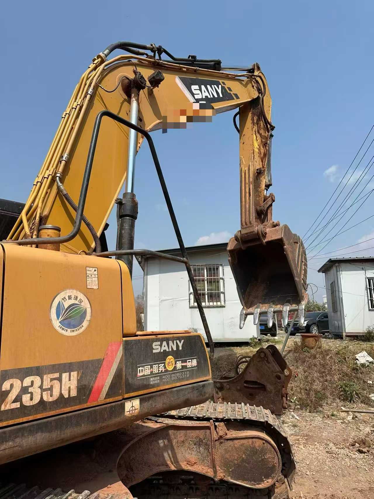 Used Sany SY215C Excavator 2017 Model / 3