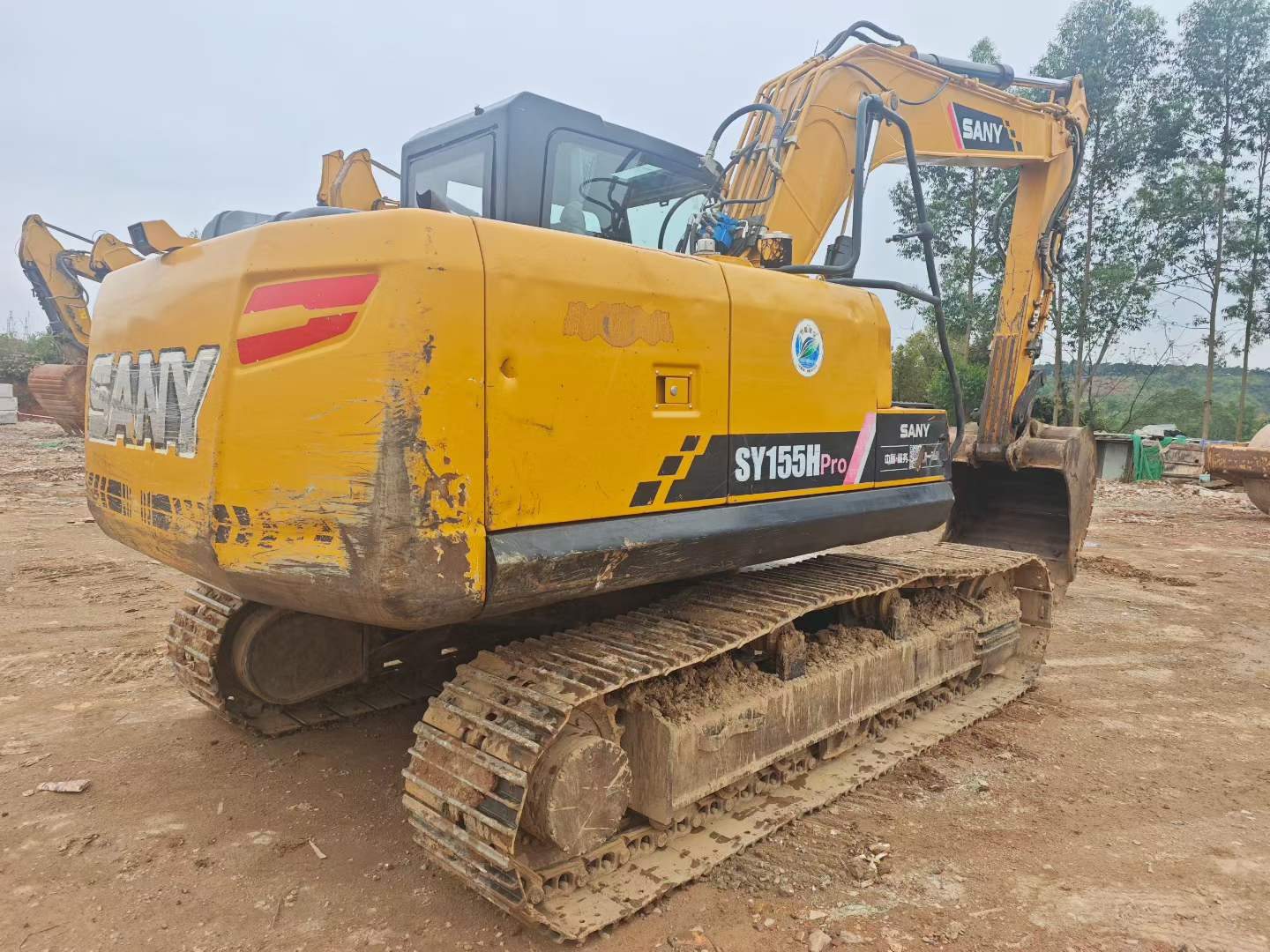 Used Sany SY155H Excavator 2021 Model / 3