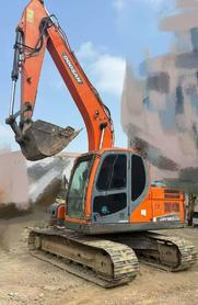 Buy Doosan DH150-7 Used Excavator / 4 Used Doosan DH150-7 Excavator 2017 Model / 4