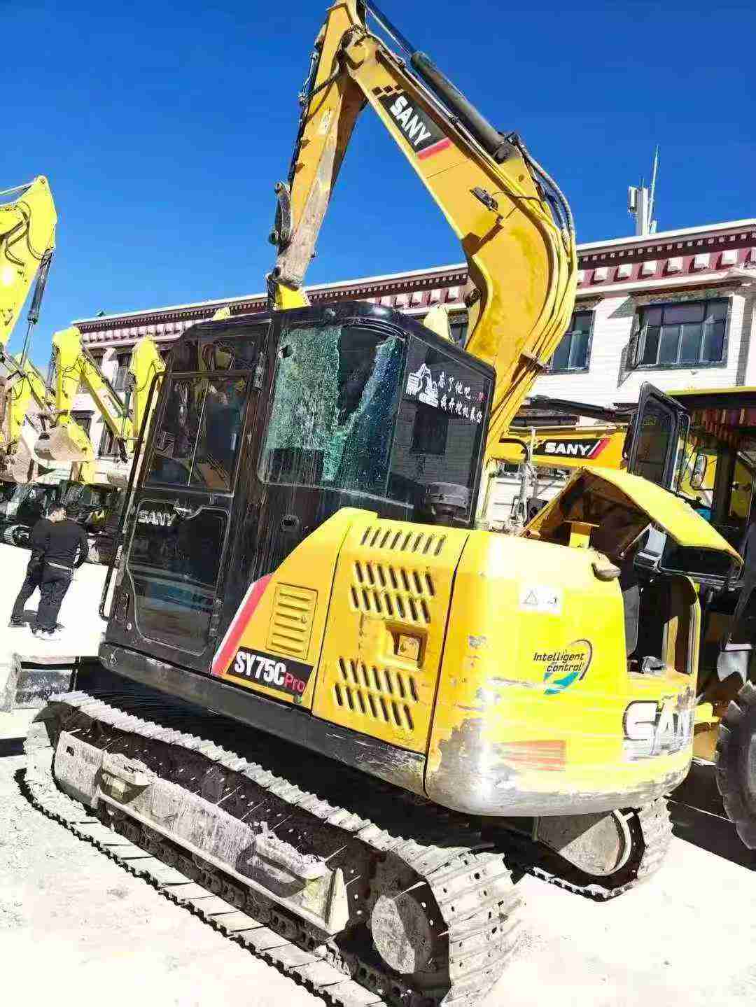 Used Sany SY75C-8 Excavator 2016 Model / 5