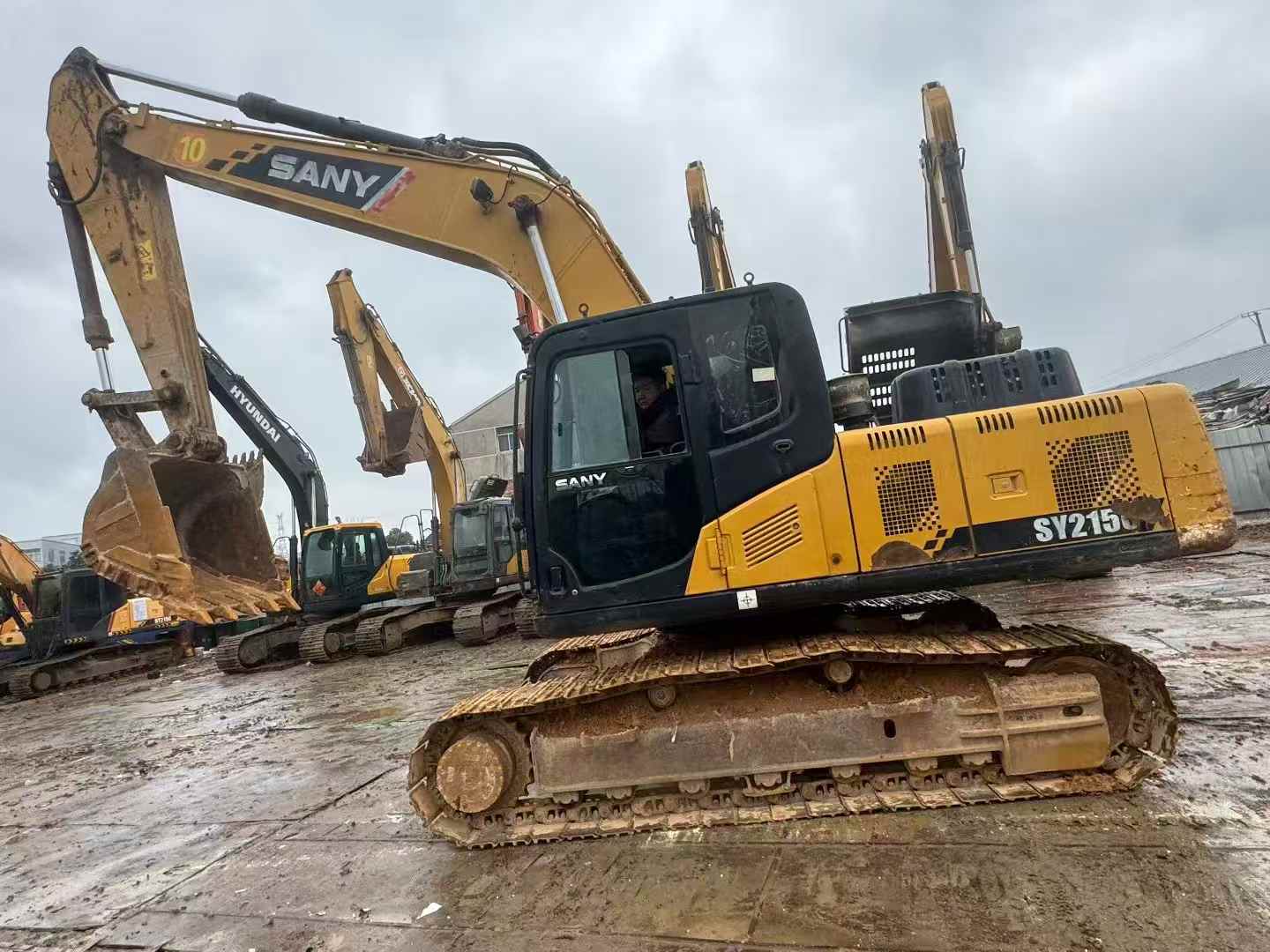 Used Sany SY195C Excavator 2019 Model / 3