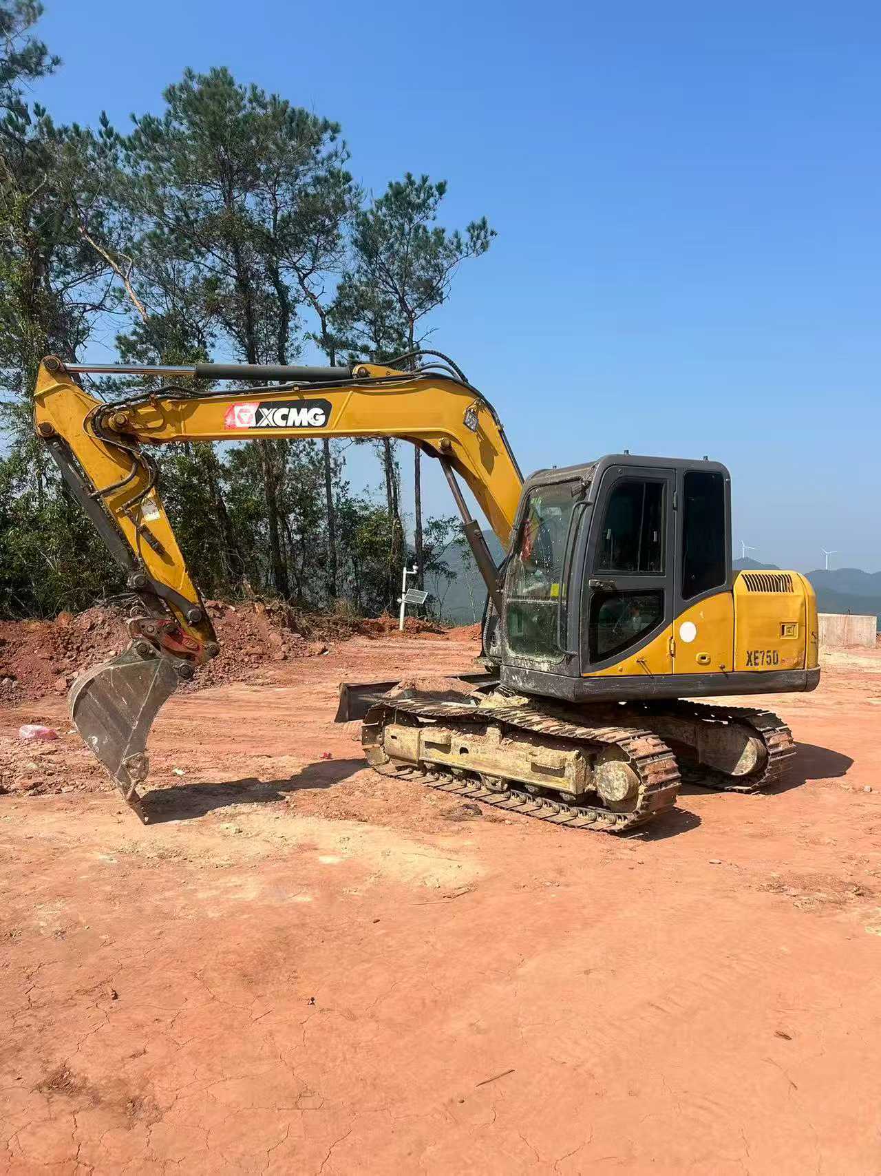 Used XCMG XE75C Excavator 2022 Model / 2