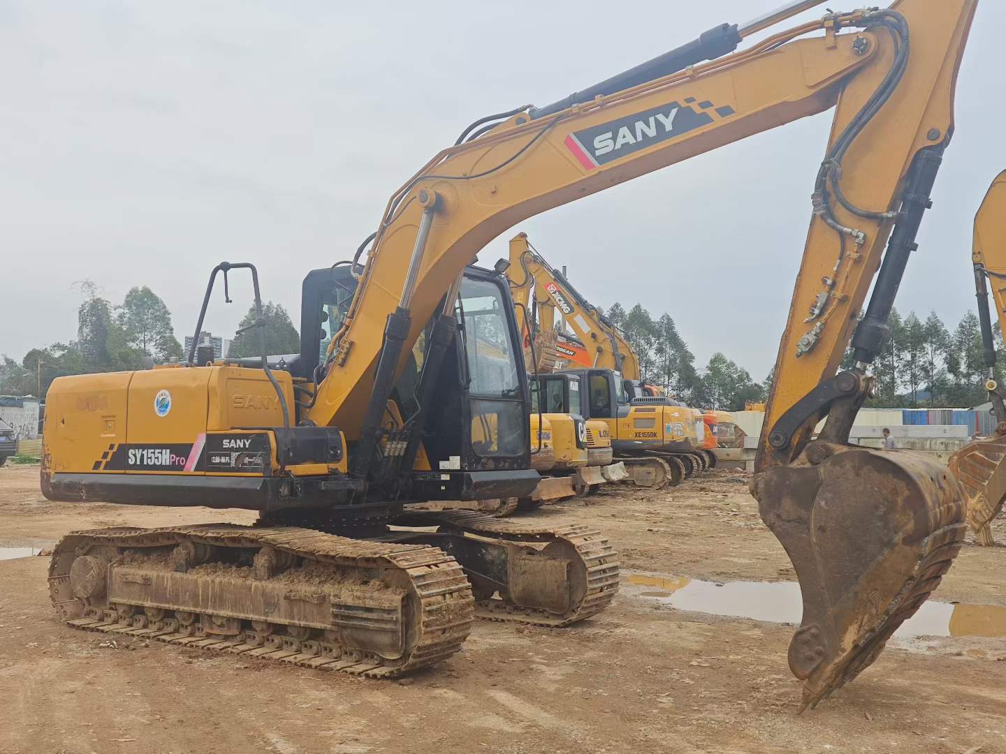 Used Sany SY155H Excavator 2021 Model / 4