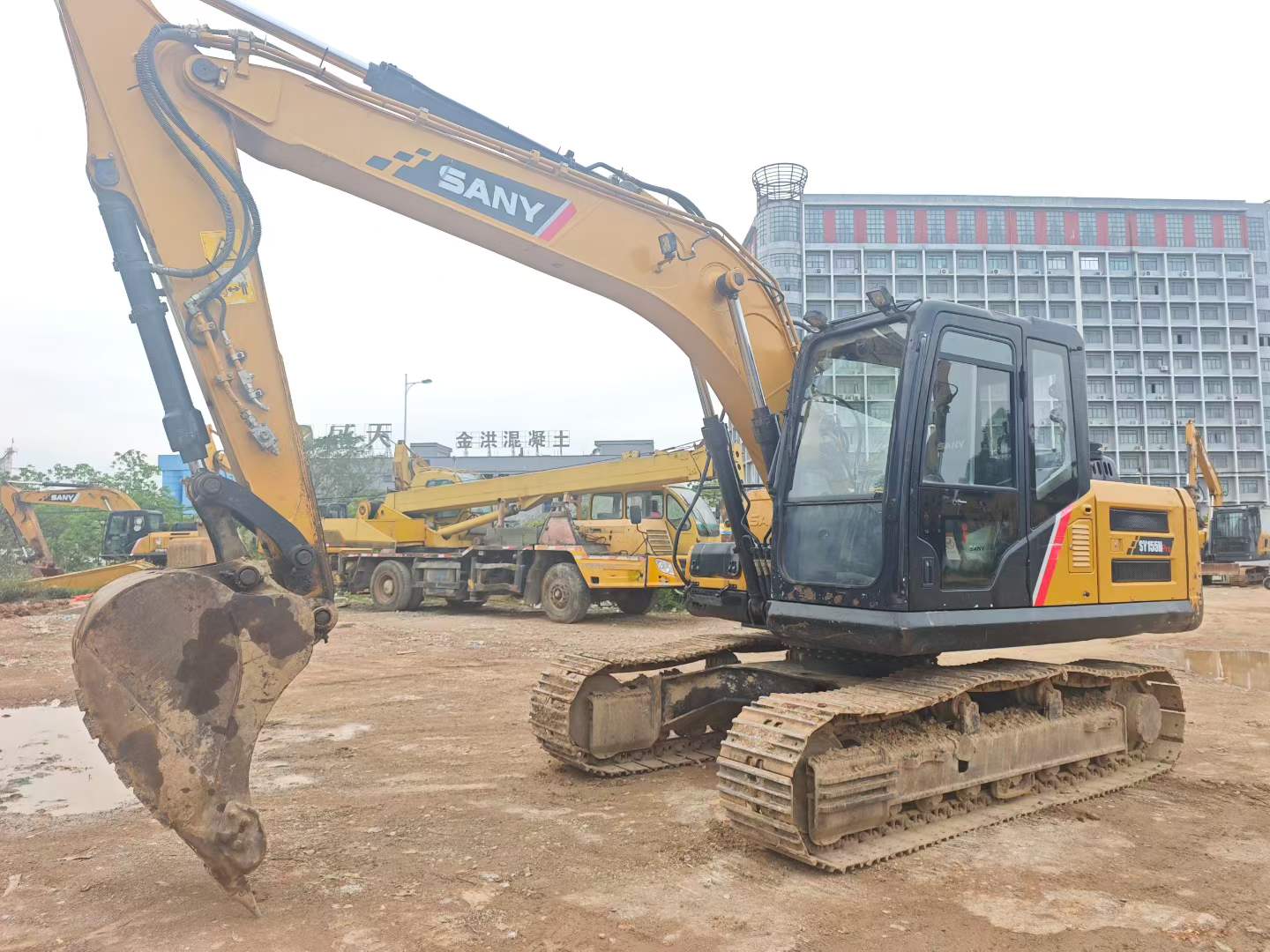 Used Sany SY155H Excavator 2021 Model / 5