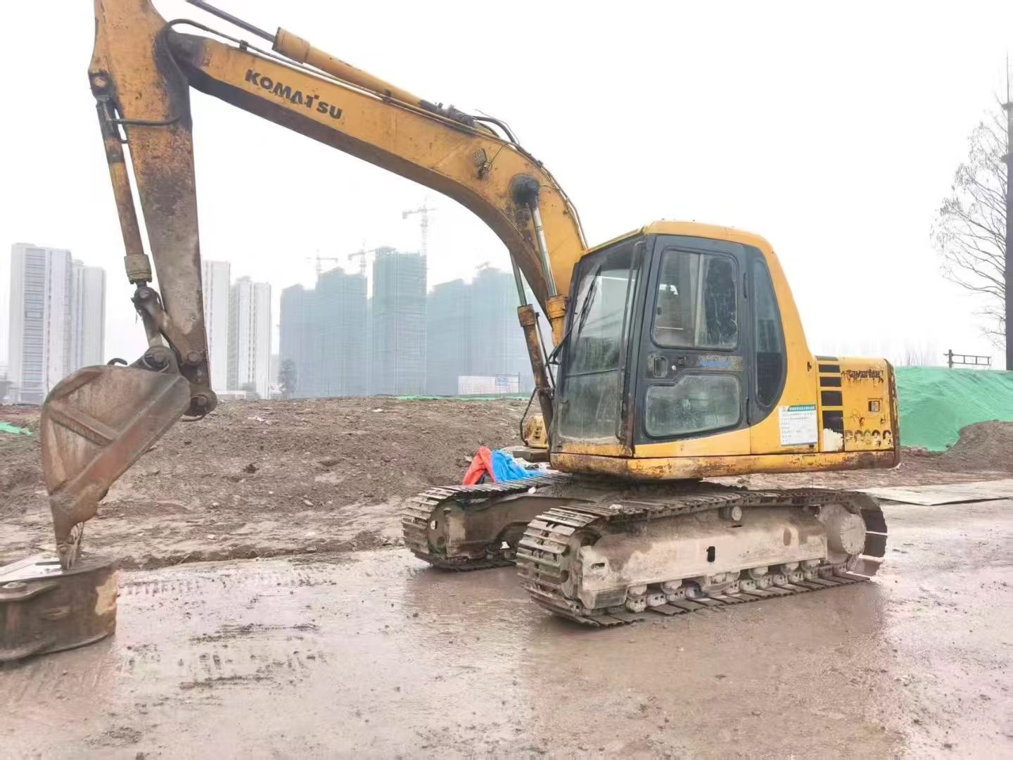 Used Komatsu PC100 Excavator 2016 Model / 5