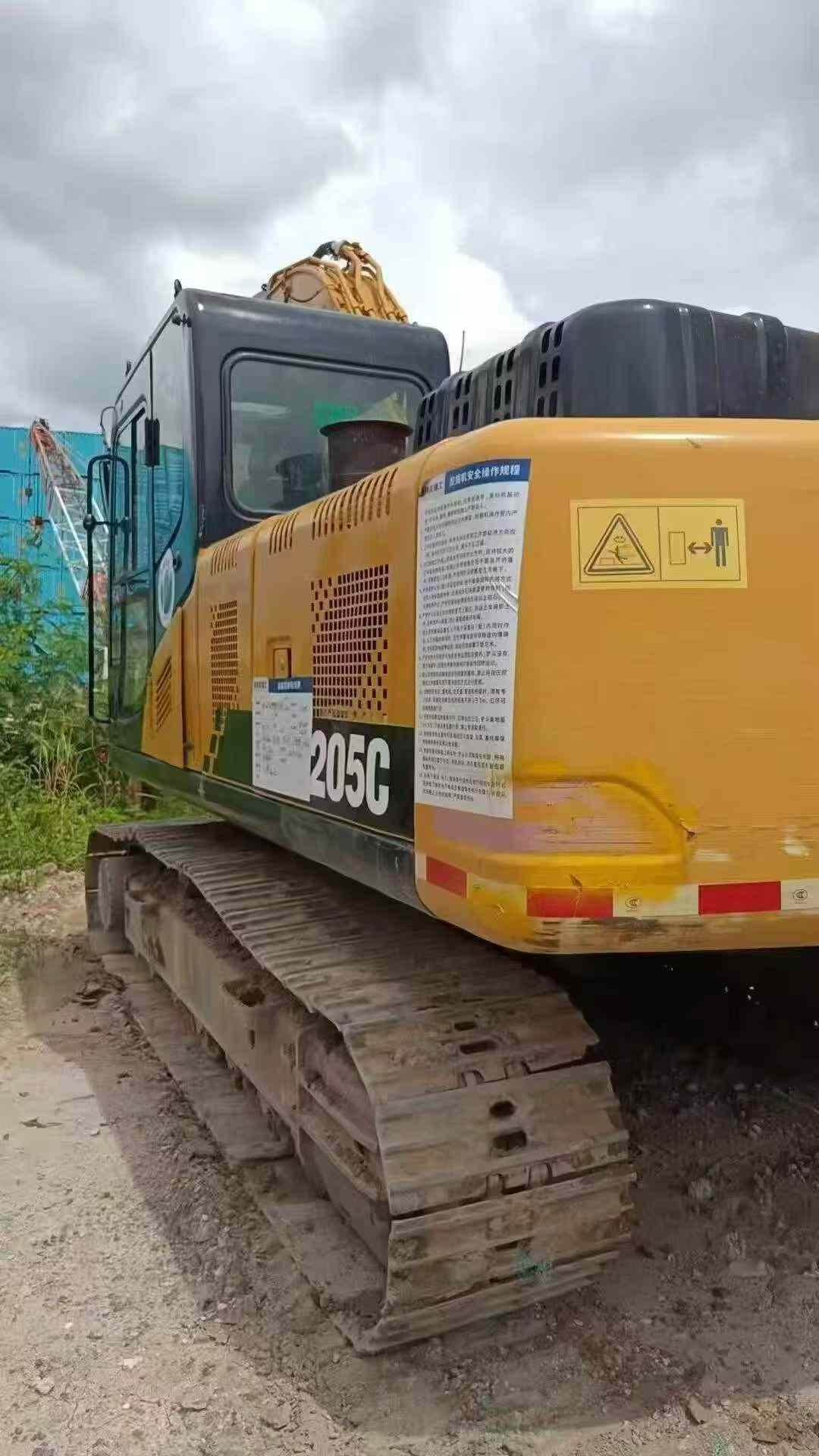 Used Sany SY205C Excavator 2016 Model / 2