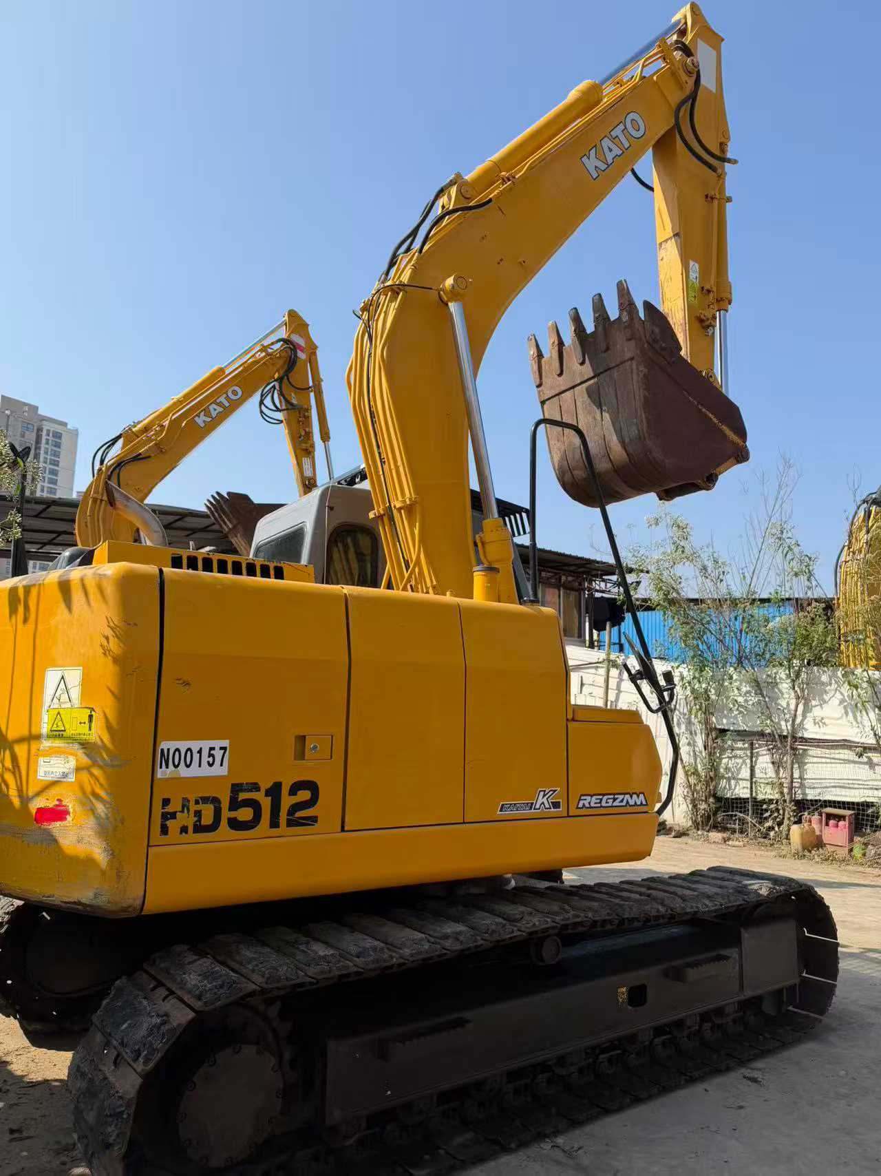 Used Kato HD512-6 Excavator 2016 Model / 2