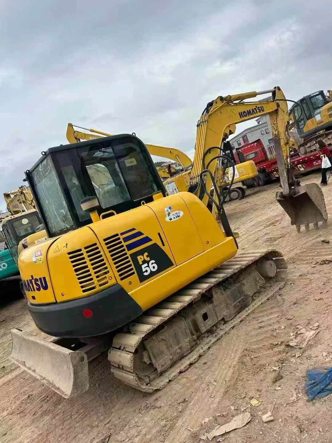 Used Komatsu PC56-7 Excavator 2018 Model / 2