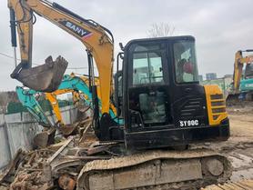 Buy Sany SY55 Used Excavator / 6 Used Sany SY55 Excavator 2016 Model / 6